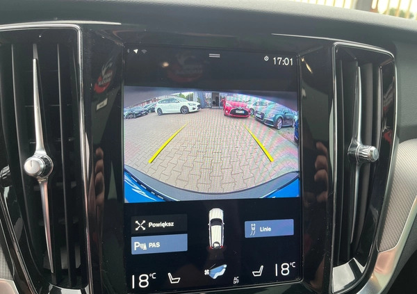 Volvo V60 cena 99900 przebieg: 112000, rok produkcji 2019 z Warszawa małe 529